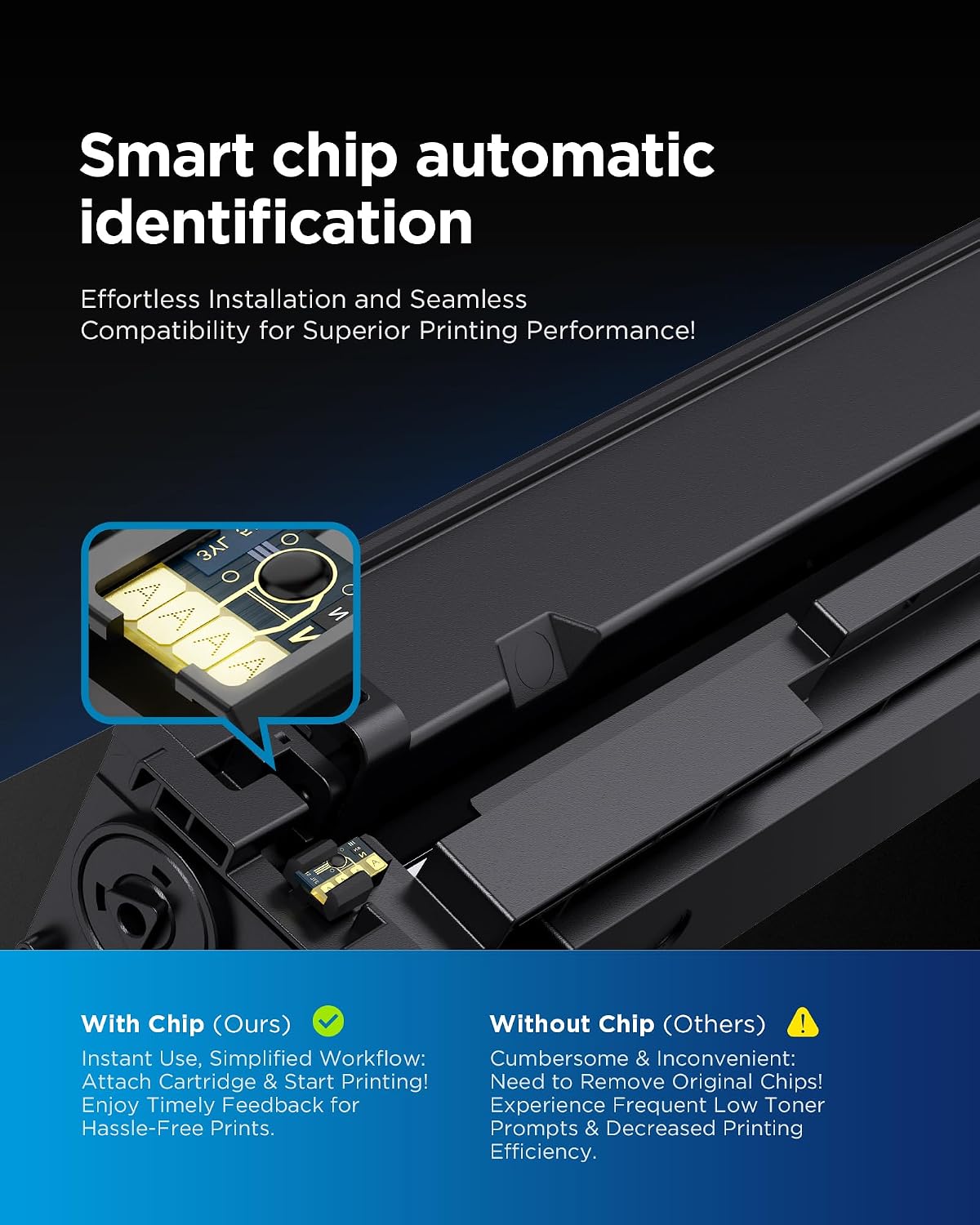 Detalle 2 de Timink CRG-067H black toner cartridge (with chip) for compatible Canon i-SENSYS & LBP models