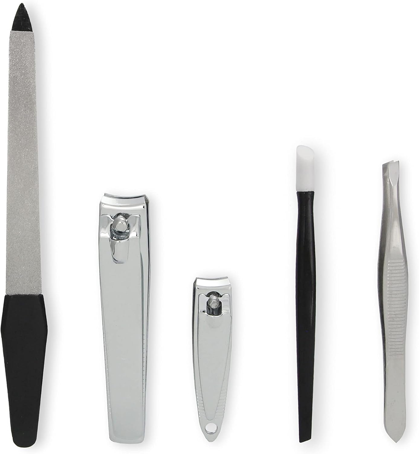 Thumbnail 2 de Amazon Basics 5-Piece Nail Care Grooming Kit (Manicure & Pedicure Set)