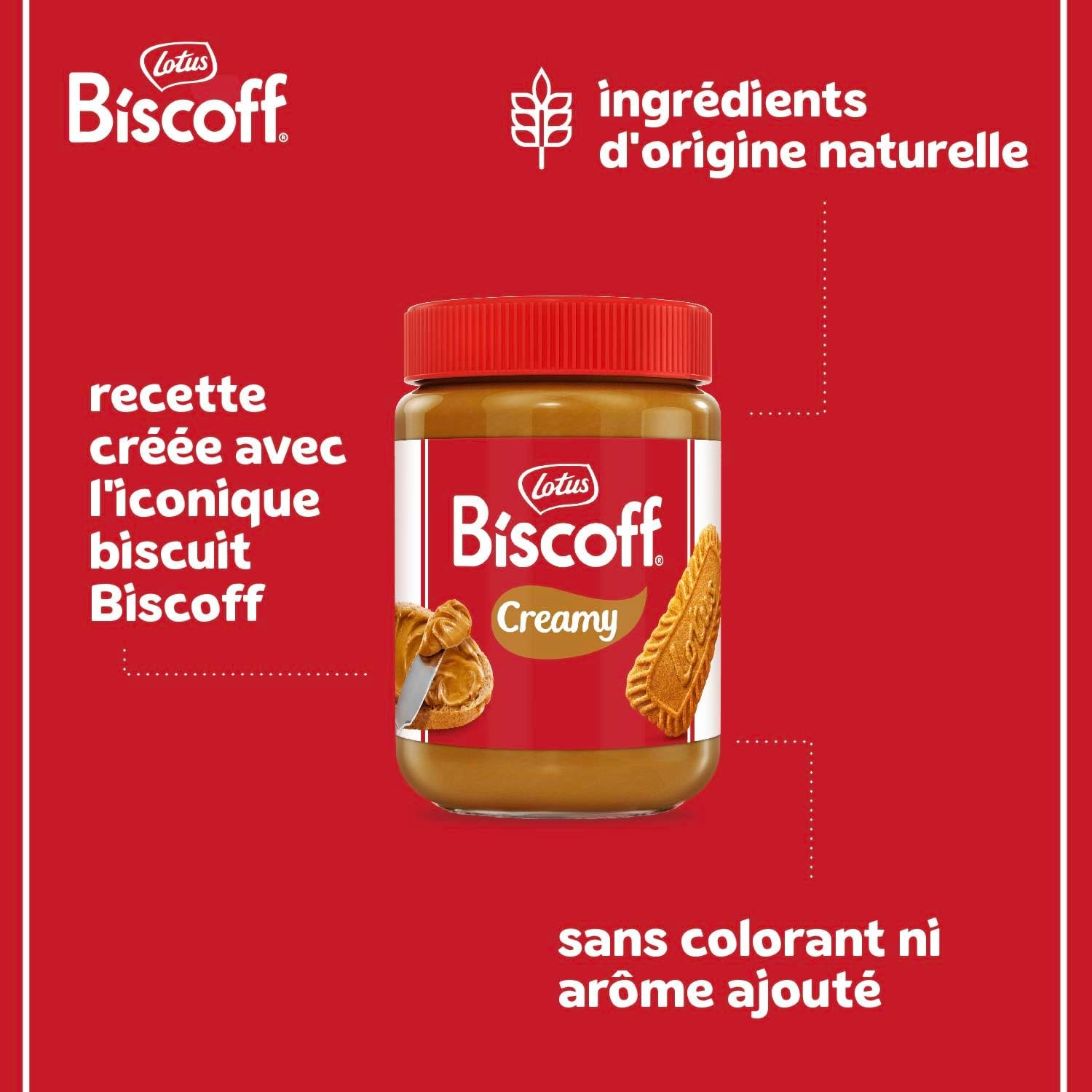 Detalle 2 de Lotus Biscoff Pâte à Tartiner 1,6 kg 🍯
