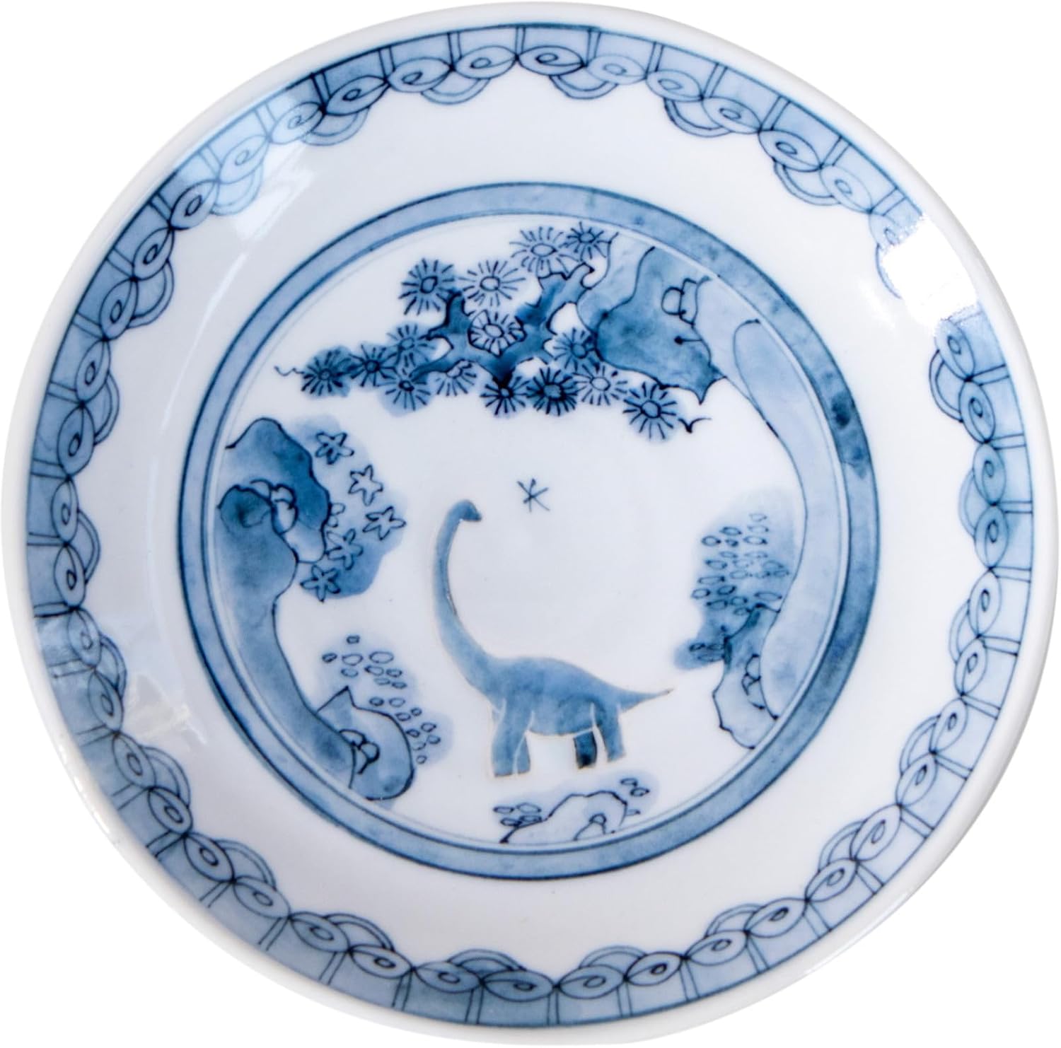 Detalle 2 de Awasaka Oval Deep Dish Porcelain