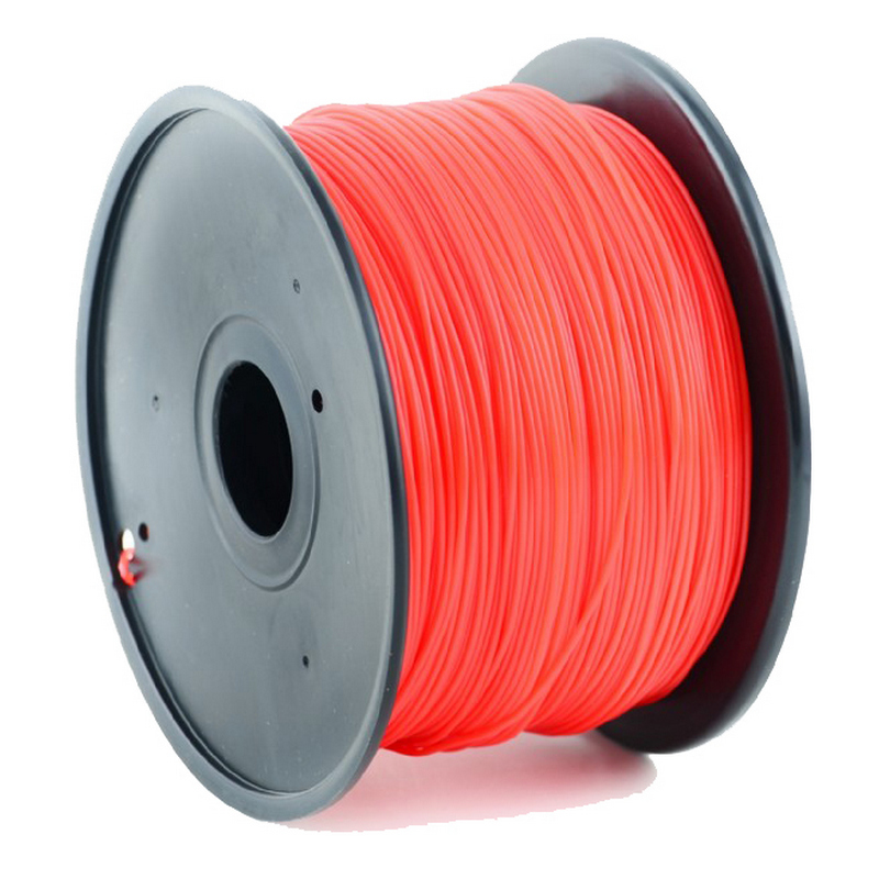 Detalle de Gembird Bobina de Filamento ABS 1.75mm 1Kg Rojo — fiabilidad y color para tus impresiones 3D