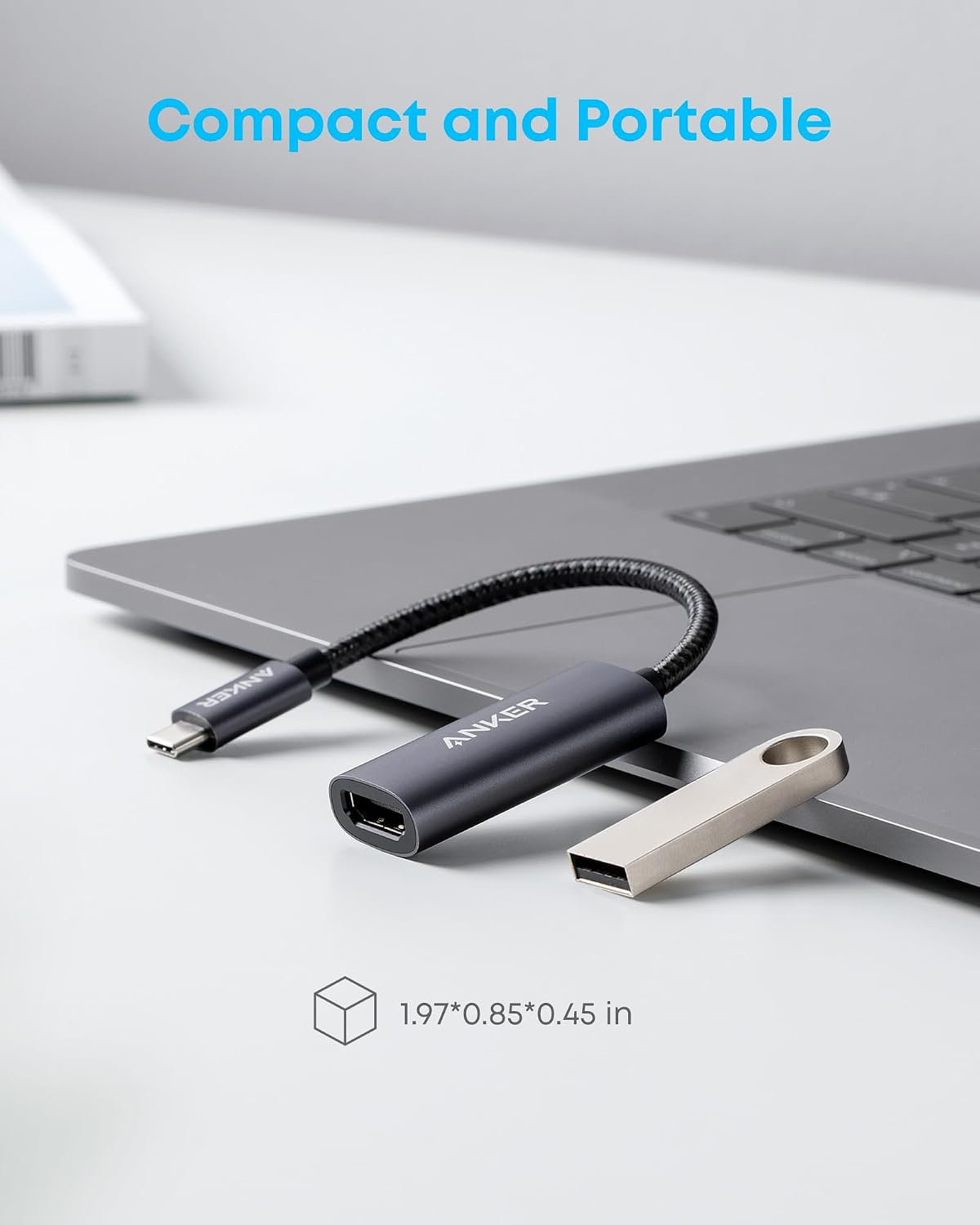Thumbnail 5 de Anker 310 USB-C to HDMI Adapter (4K@60Hz) — USB-C to HDMI for MacBook Pro/Air, iPad Pro, Thunderbolt 3
