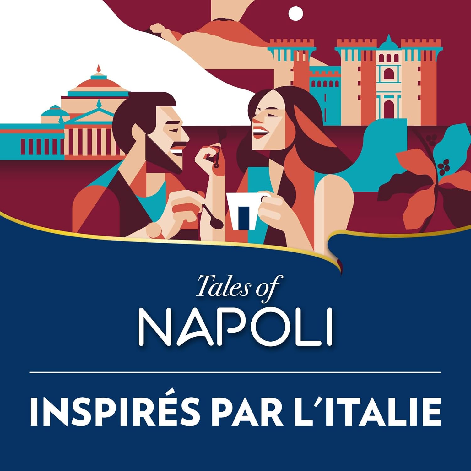 Thumbnail 1 de Lavazza Tales of Napoli – 100 capsules compatibles Nespresso Original (Notes cacao et caramel)