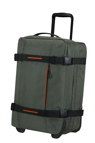 Detalle de American Tourister Urban Track: Bolsa de viaje de 55 cm y 55 L en verde oscuro