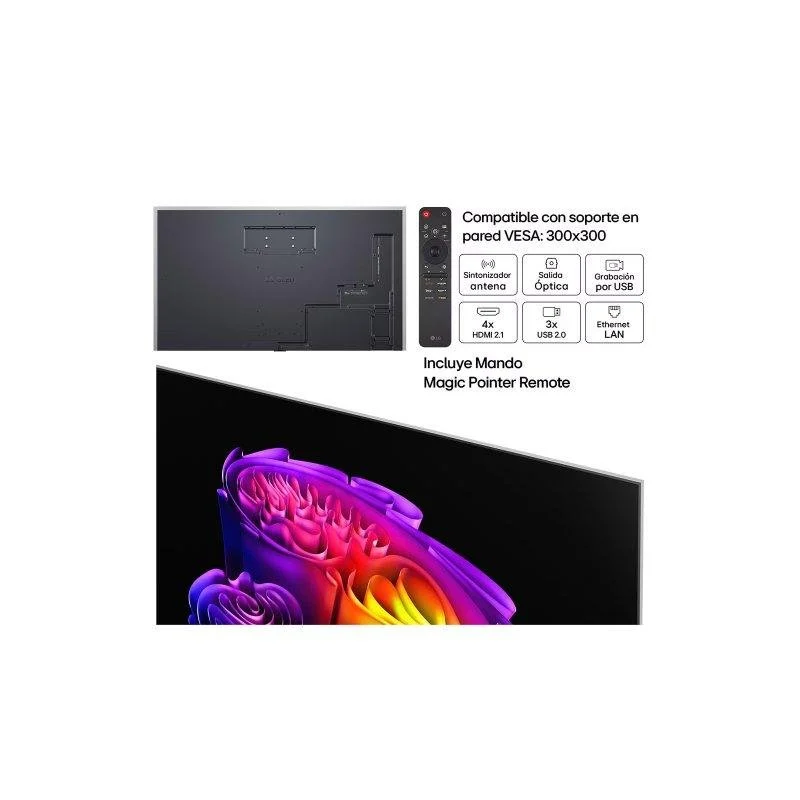 Detalle de LG OLED evo AI G6 77" | TV OLED77G64LW 4K 120 Hz con webOS