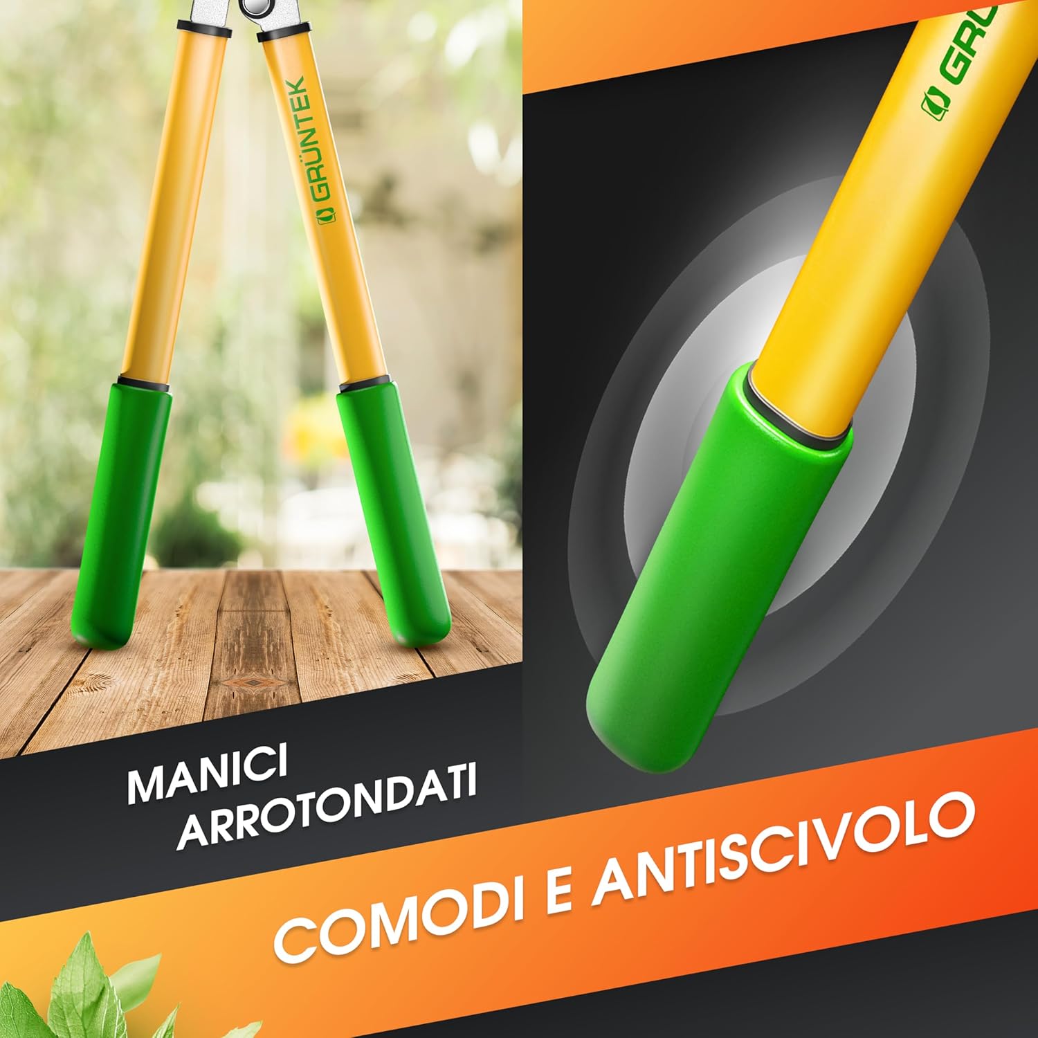 Thumbnail 5 de GRÜNTEK Cesoie Troncarami da Potatura Professionale Grizzly 47 cm – Potenza e Precisione per Uso Grande