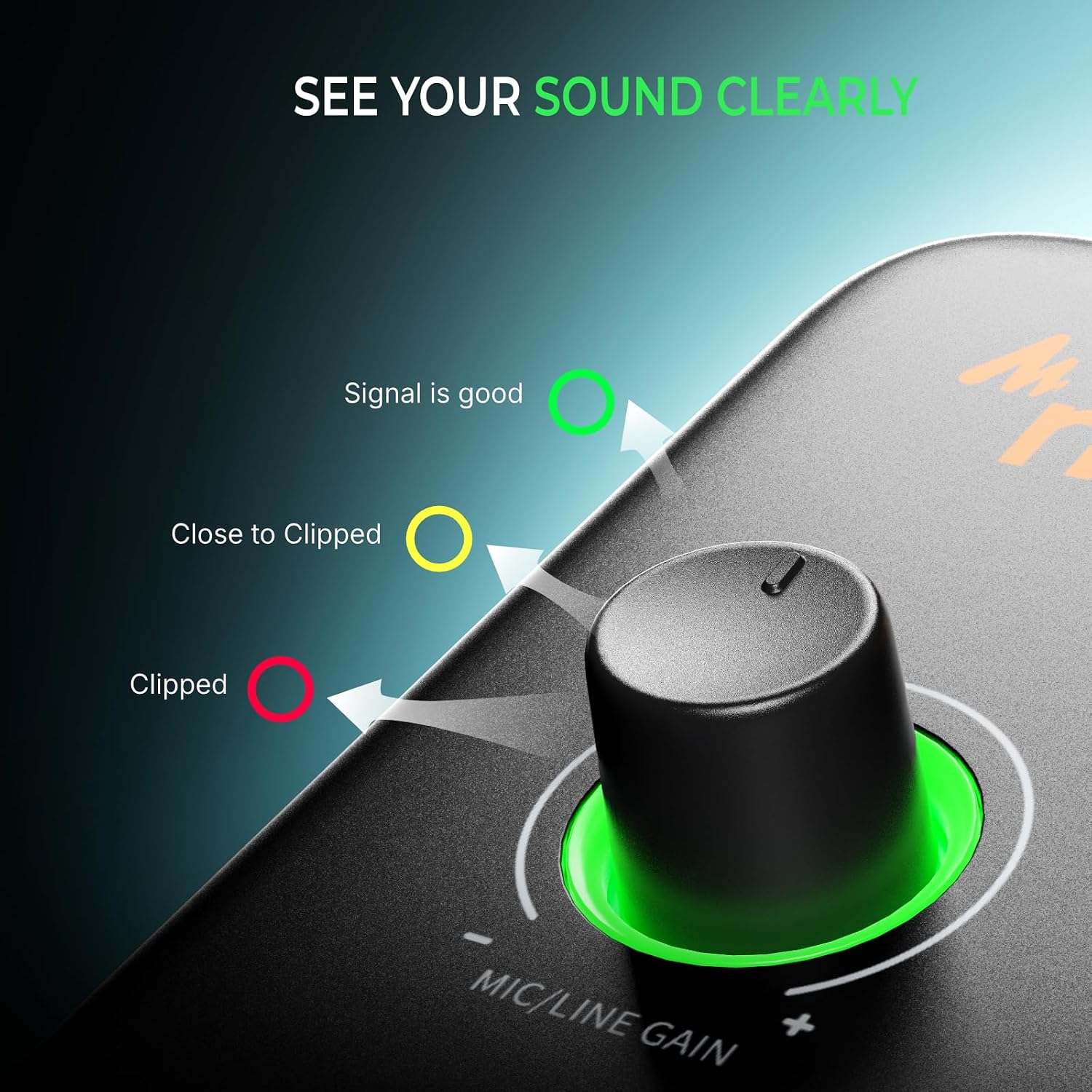 Detalle de MAONO USB Audio Interface PS22 Lite