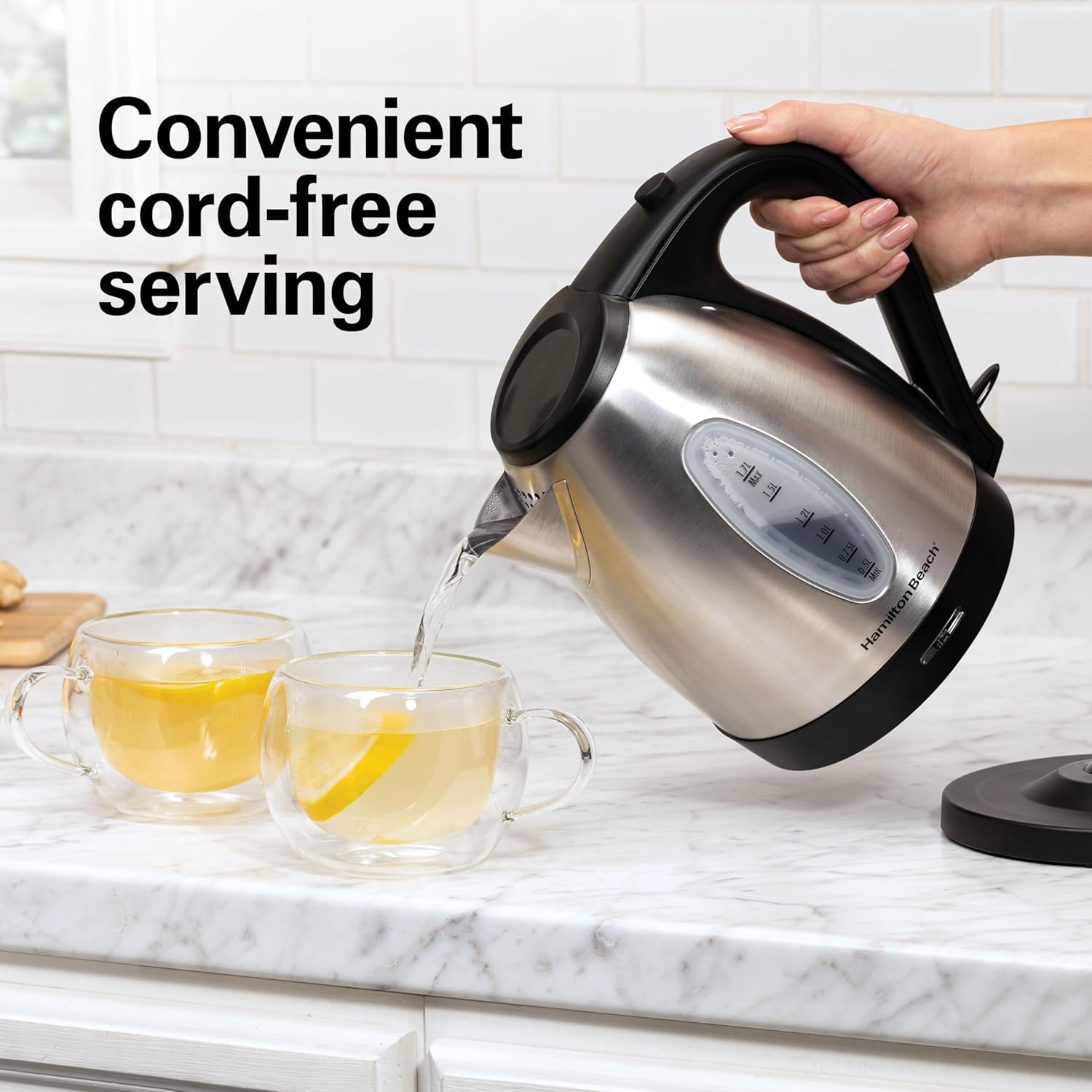 Thumbnail 6 de Hamilton Beach 40880 Electric Kettle 1.7L 🍵