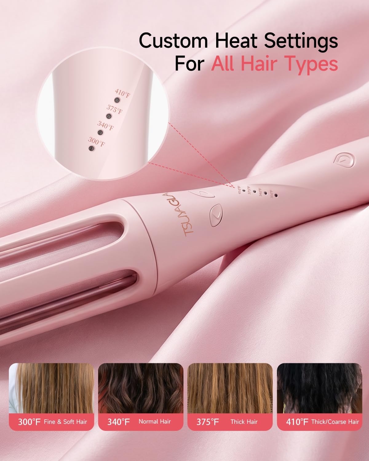 Thumbnail 3 de TSUYAGLA Automatic Curling Iron 1.25-Inch