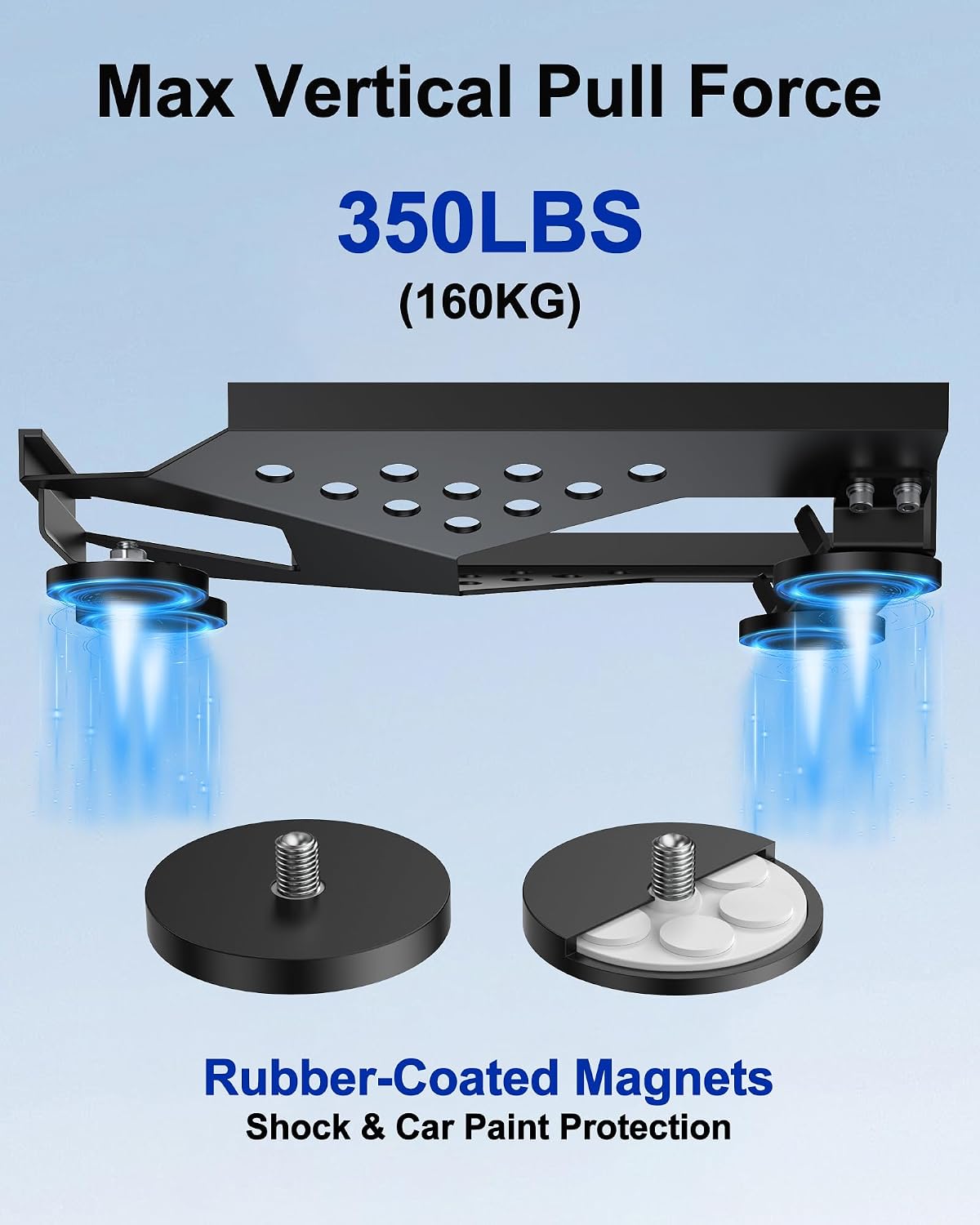 Thumbnail 2 de Starlink Mini Mount: Magnetic Car Roof Base for Starlink Mini (Black)