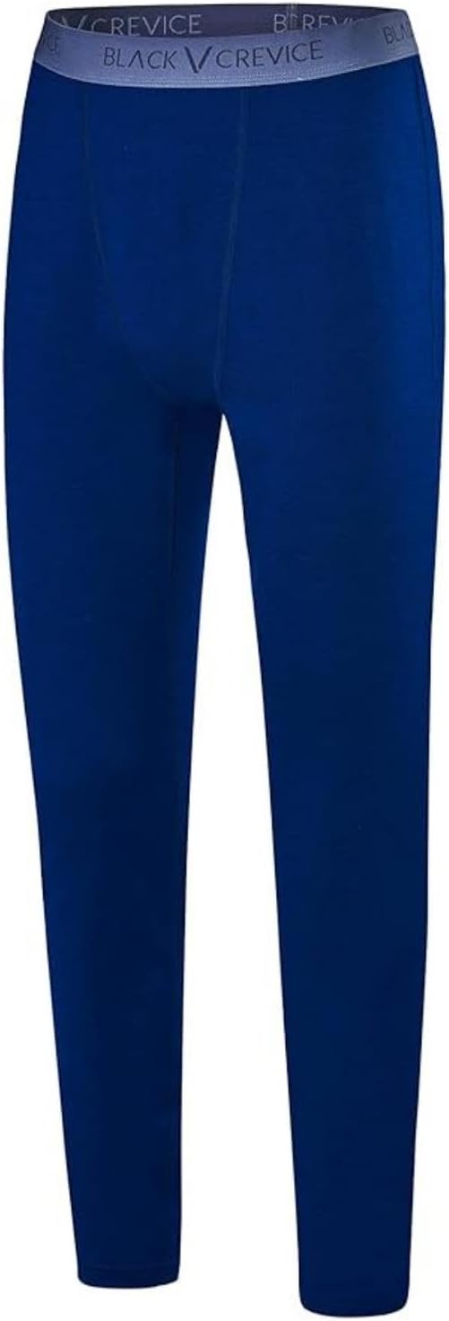 Detalle de Black Crevice Leggings mérinos Homme – Leggings thermorégulateurs pour ski et sport