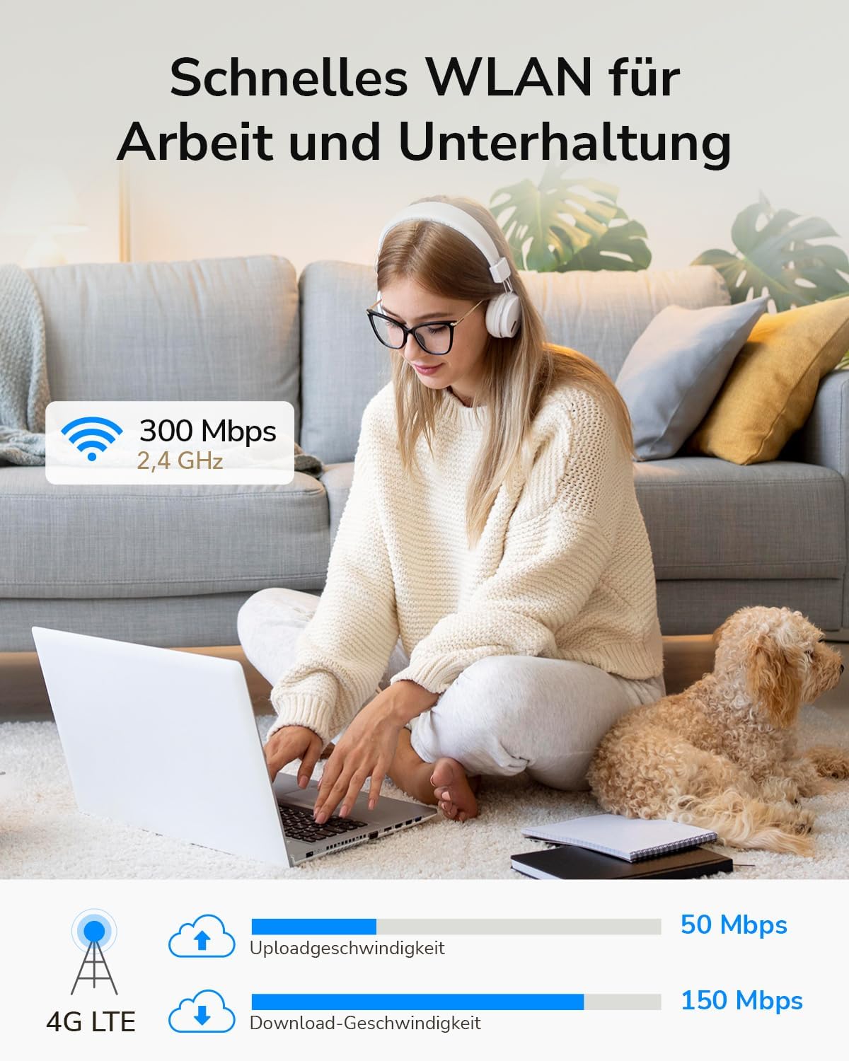 Thumbnail 2 de Cudy LT300 4G LTE Router 300 Mbit/s 📶