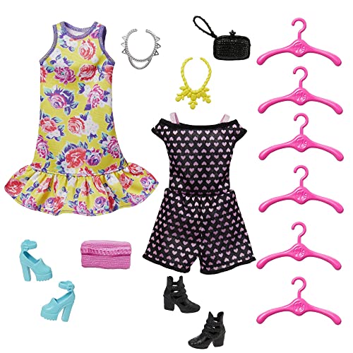 Thumbnail 2 de Barbie Fashionistas, armadio moda portatile con bambola, abiti e grucce