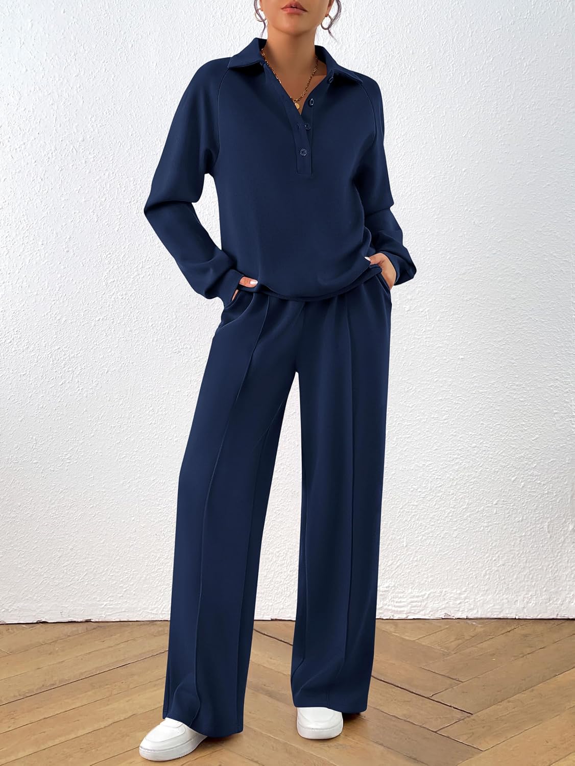 Detalle 2 de PRETTYGARDEN Women's 2-Piece Sweatsuit
