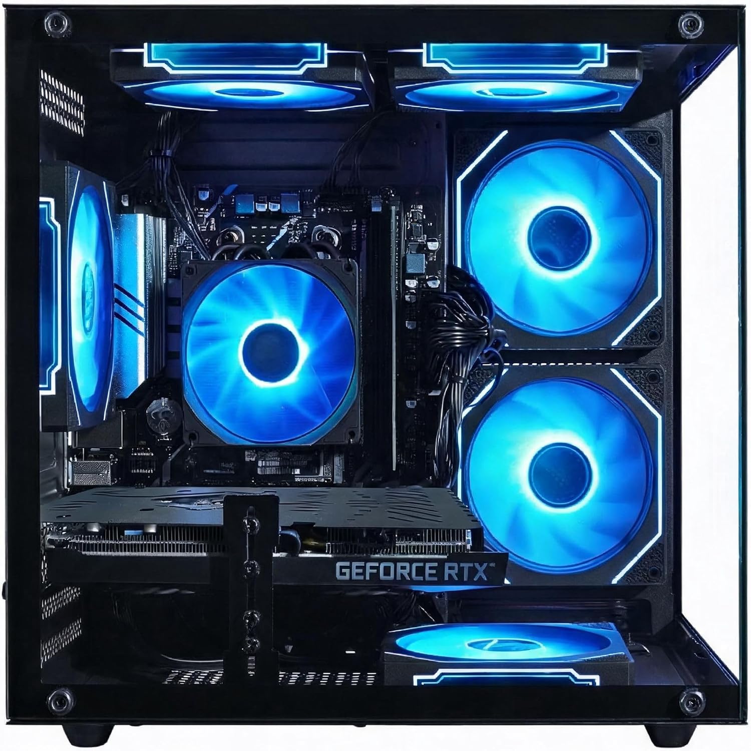 Detalle de Gaming PC with RTX 3060 Ti
