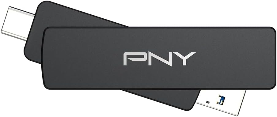 Thumbnail 2 de PNY 1TB Duo Link V3 USB 3.2 Gen 2 OTG-Stick mit USB-C & USB-A (Datenübertragung bis zu 1.000/800 MB/s)