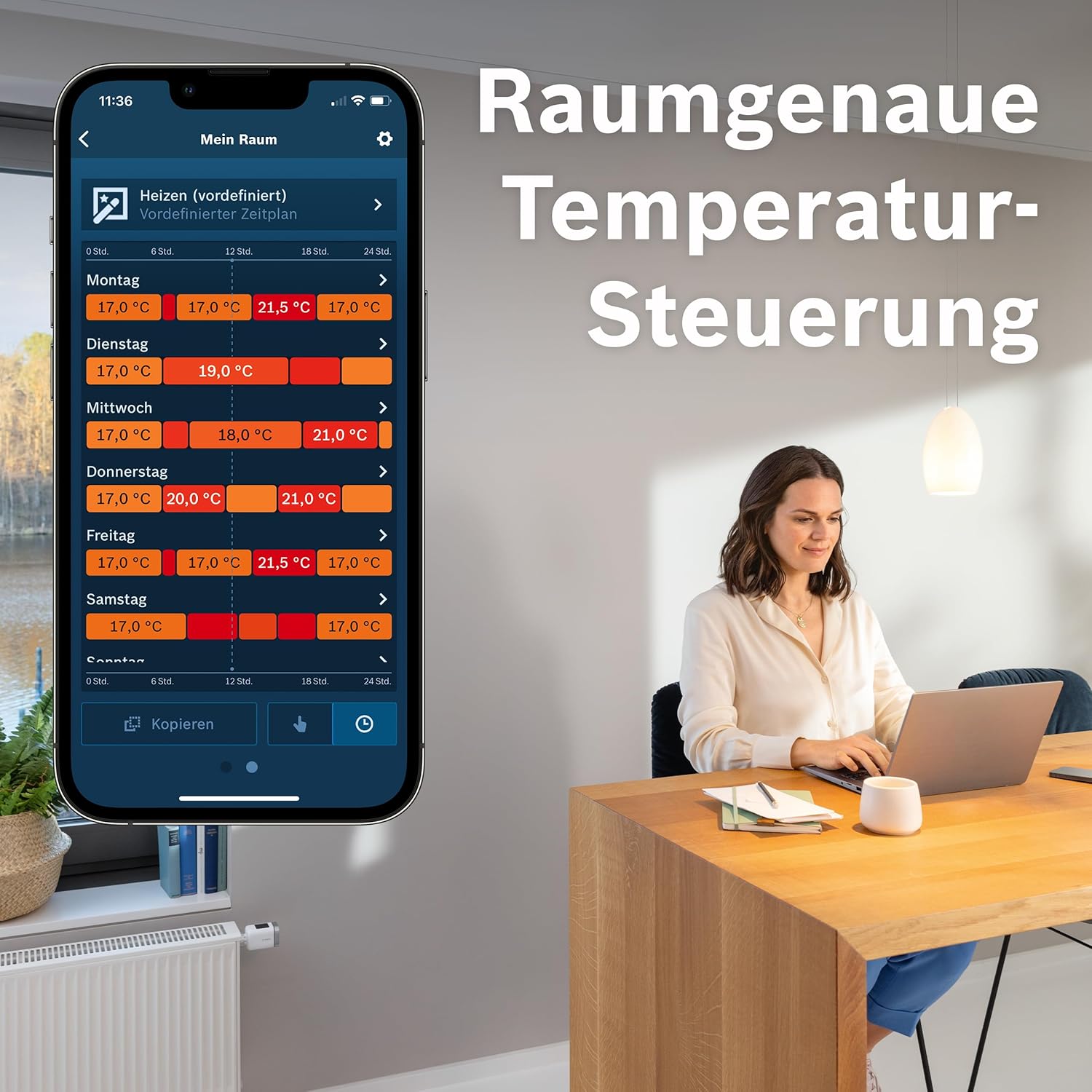 Thumbnail 1 de Bosch Smart Home Heizkörperthermostat II 🌡