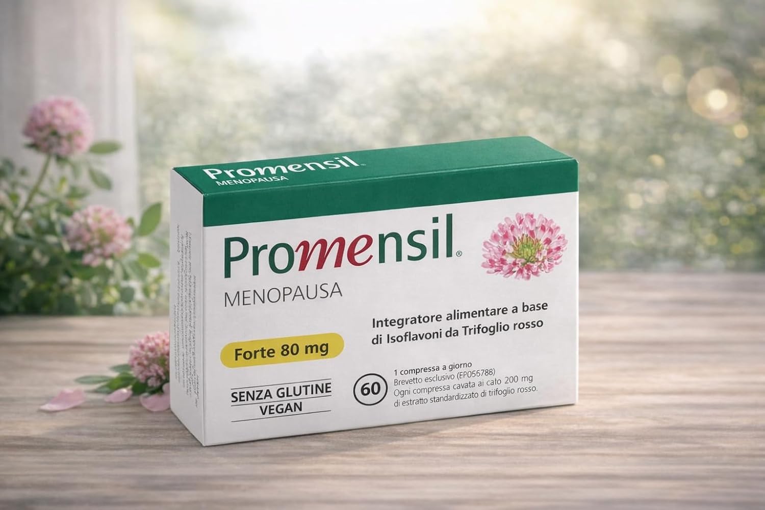 Thumbnail 1 de NAMED Promensil Forte: integratore di isoflavoni da trifoglio rosso per menopausa e premenopausa