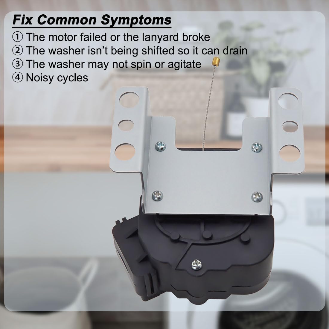 Thumbnail 3 de SupHomie SWD-118 Washer Clutch/Drain Motor for Samsung WA50R5200AW