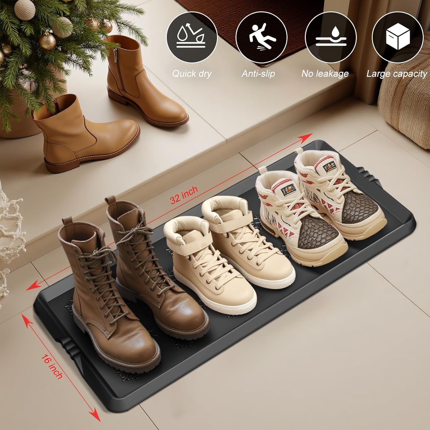 Thumbnail 3 de Azadx Boot Tray 16 x 32 Inches