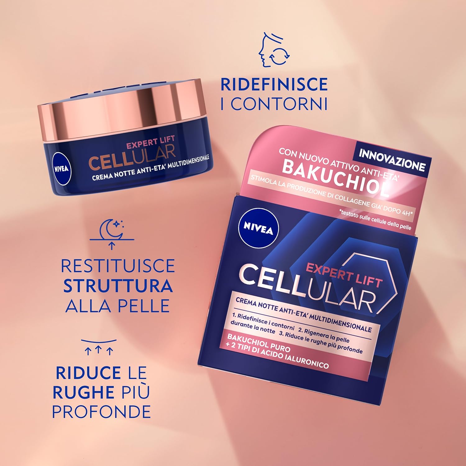 Detalle de NIVEA Cellular Expert Ultimate Lift Solution kit skincare