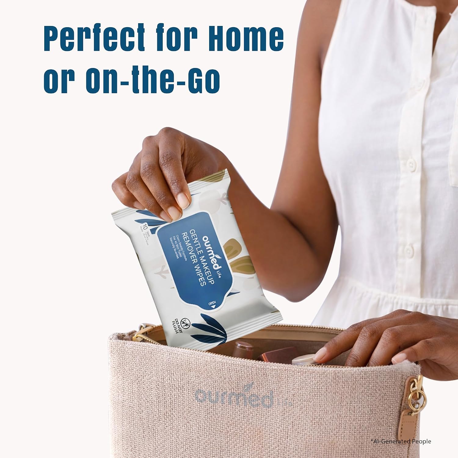 Thumbnail 6 de Ourmed Life MRW-30 Makeup Remover Wipes, Plant-Based and Biodegradable