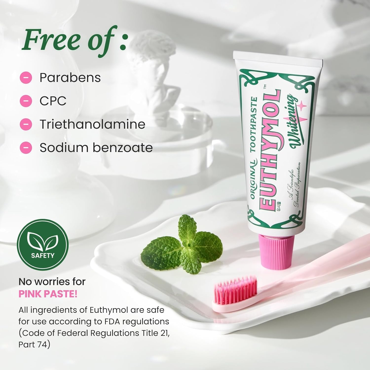 Thumbnail 5 de EUTHYMOL Whitening Toothpaste 3.7fl oz