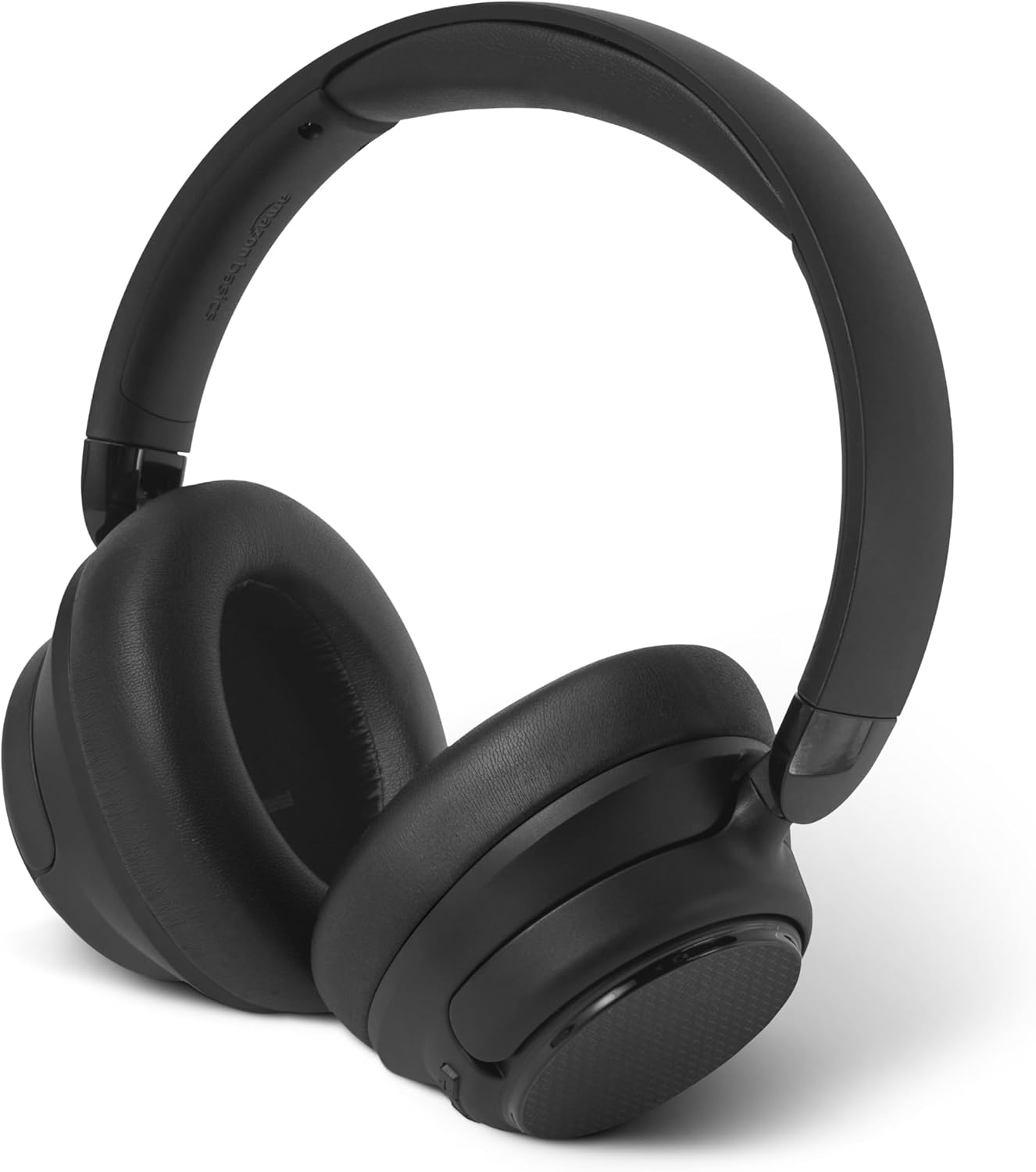 Detalle de Amazonベーシック AMZ-B6080B ワイヤレスヘッドホン ハイブリッドANC・Bluetooth 5.3・最大45時間