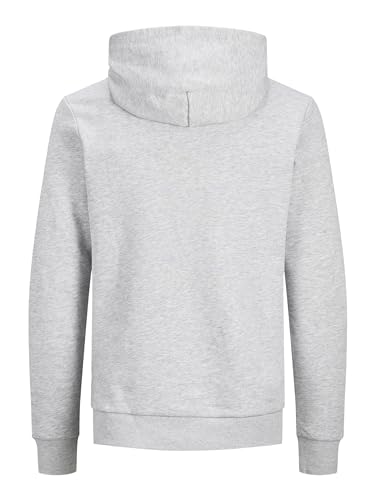 Thumbnail 3 de JACK & JONES Hombre Logo Sudadera con Capucha Clásico – Gris, Talla L