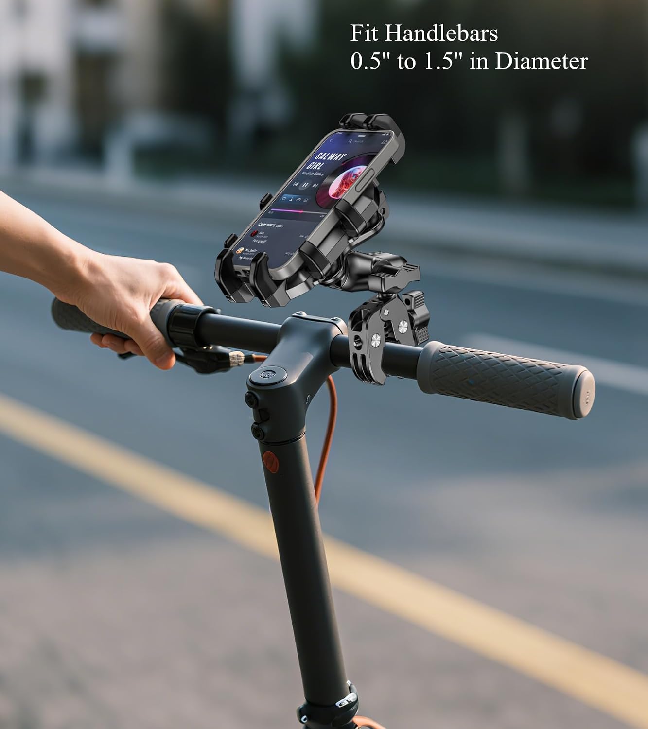 Thumbnail 4 de BRCOVAN Motorcycle Phone Mount with Vibration Dampener