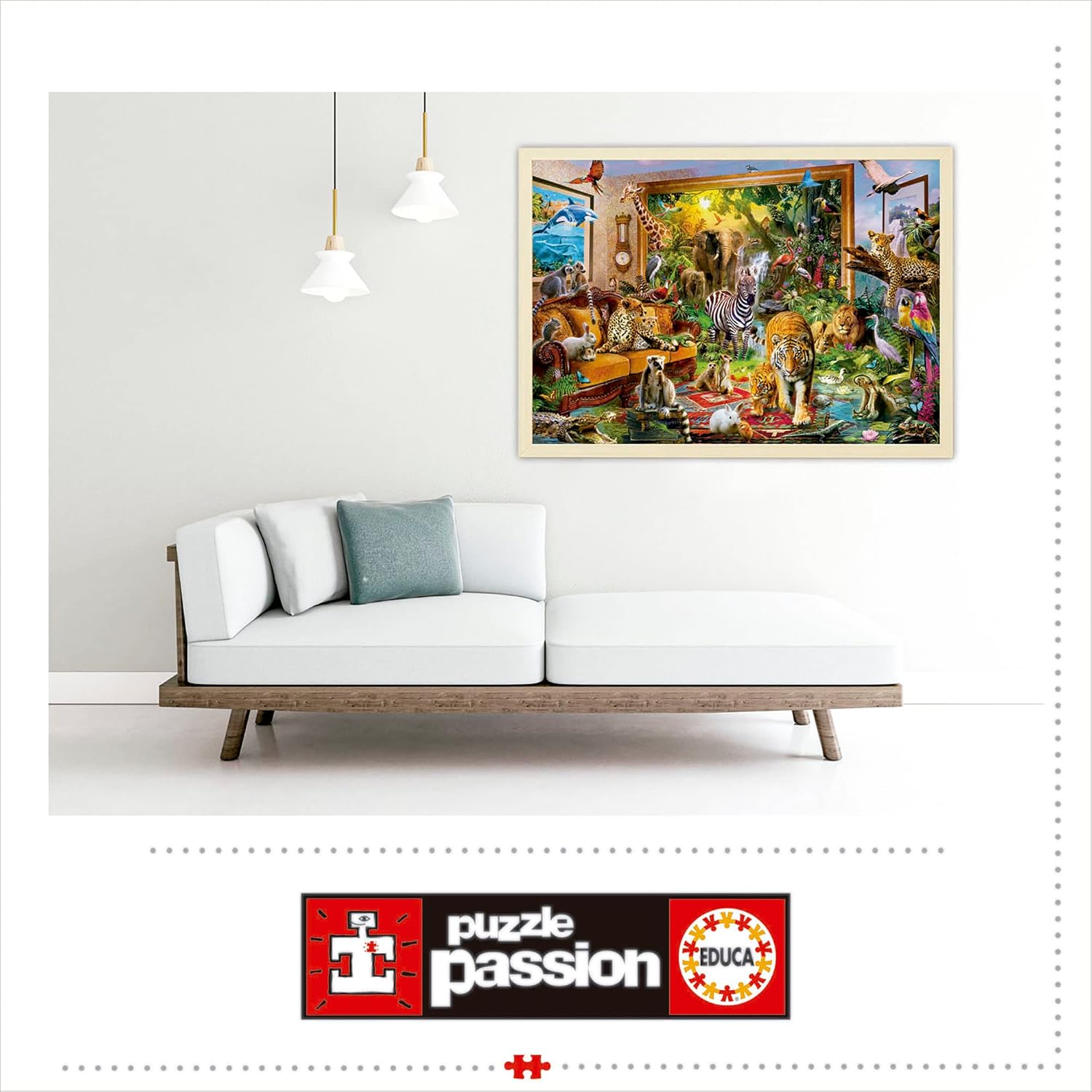 Thumbnail 2 de Educa Puzzle da 6000 pezzi per adulti “Entrare nella stanza” (156 x 107 cm) con servizio pezzi mancanti