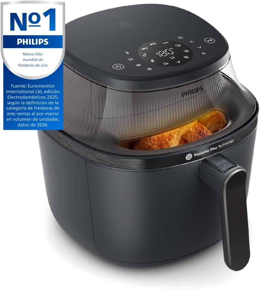 Thumbnail 1 de Philips Airfryer Serie 3000 7.2L 🥘 Tecnología RapidAir Plus