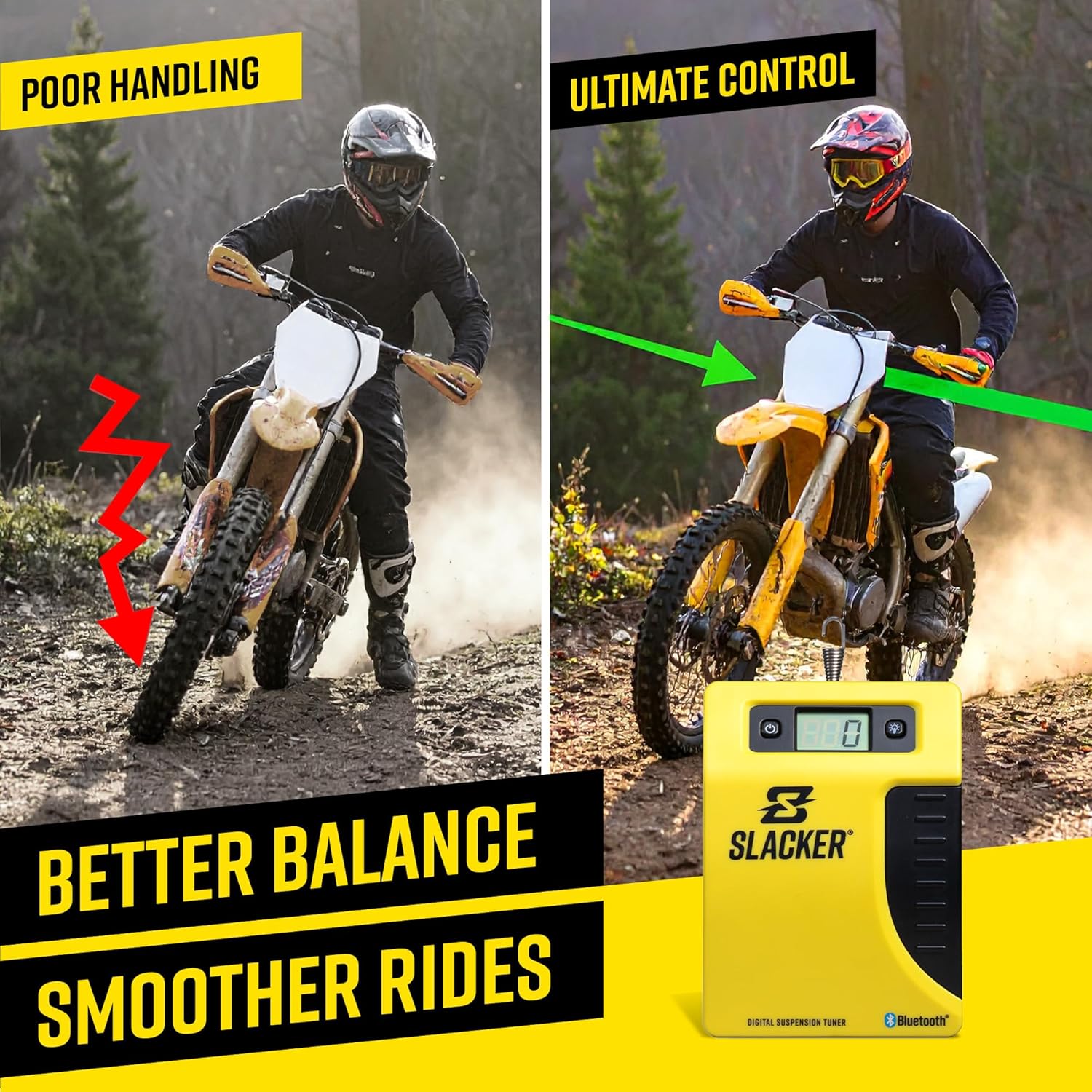 Detalle 2 de Motool Slacker Digital Suspension Tuner (Bluetooth) for Dirt, Street & Adventure Bikes