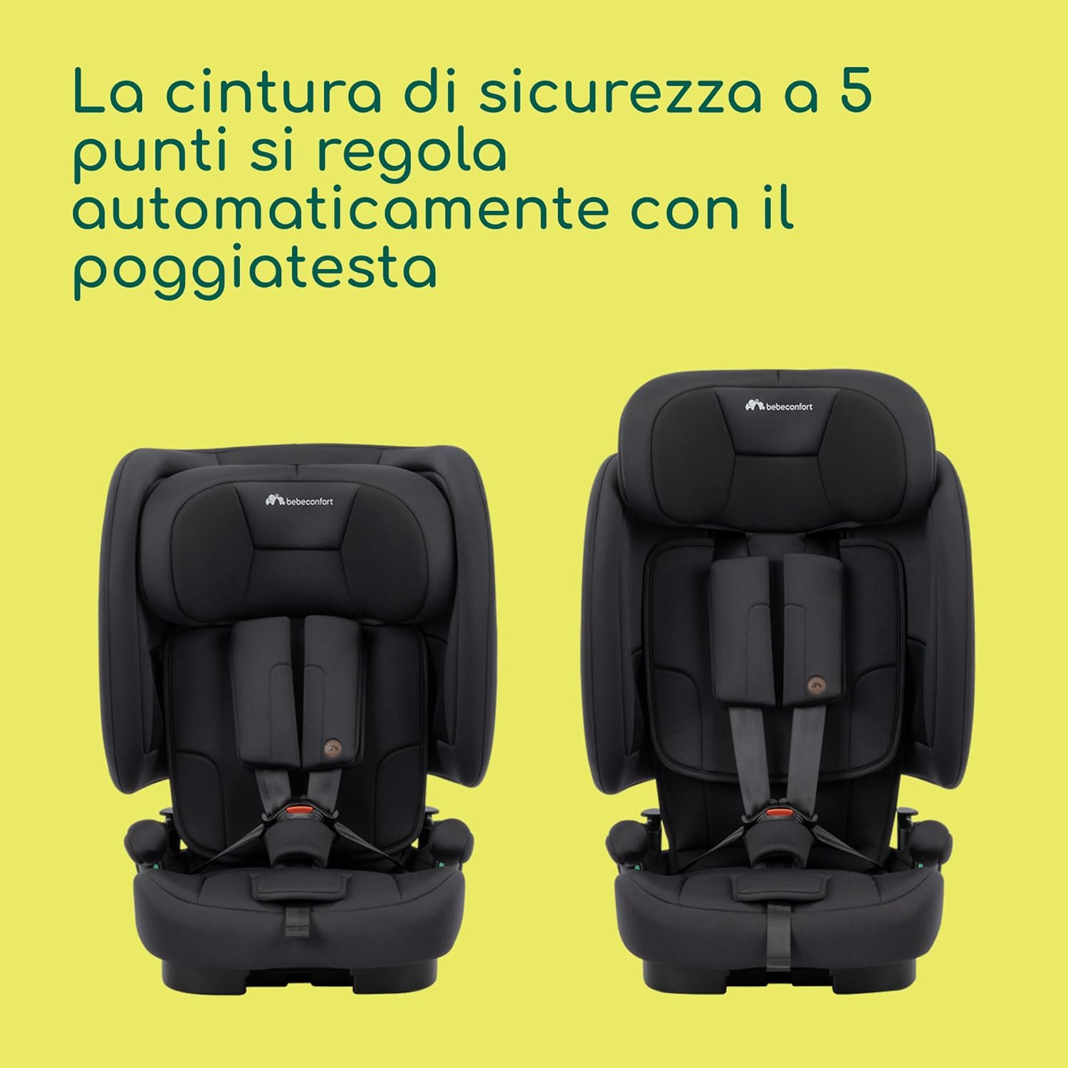 Thumbnail 6 de Bebeconfort Ever & Go i-Size: Seggiolino auto evolutivo 9-36 kg, pieghevole e leggero