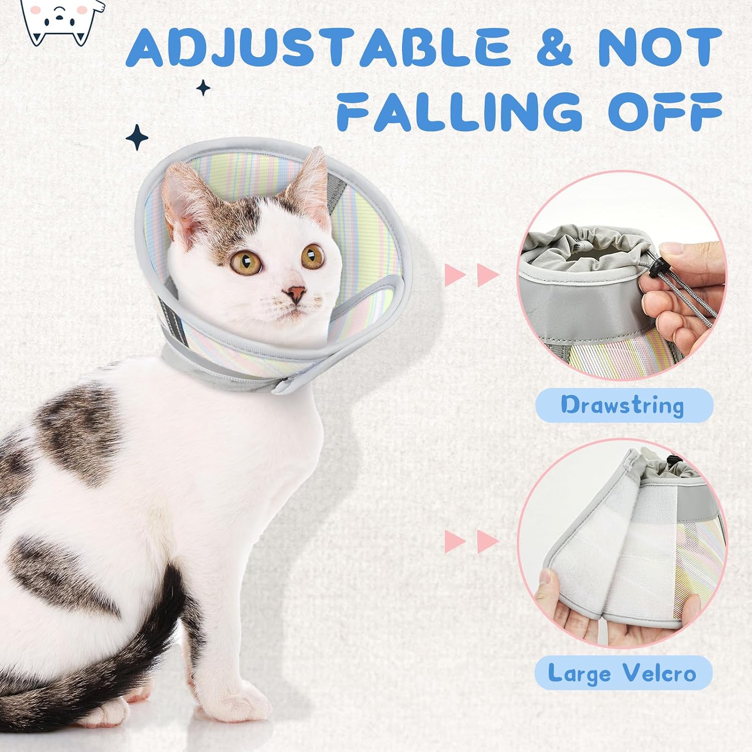 Thumbnail 6 de Supet Soft Cat Cone Collar S