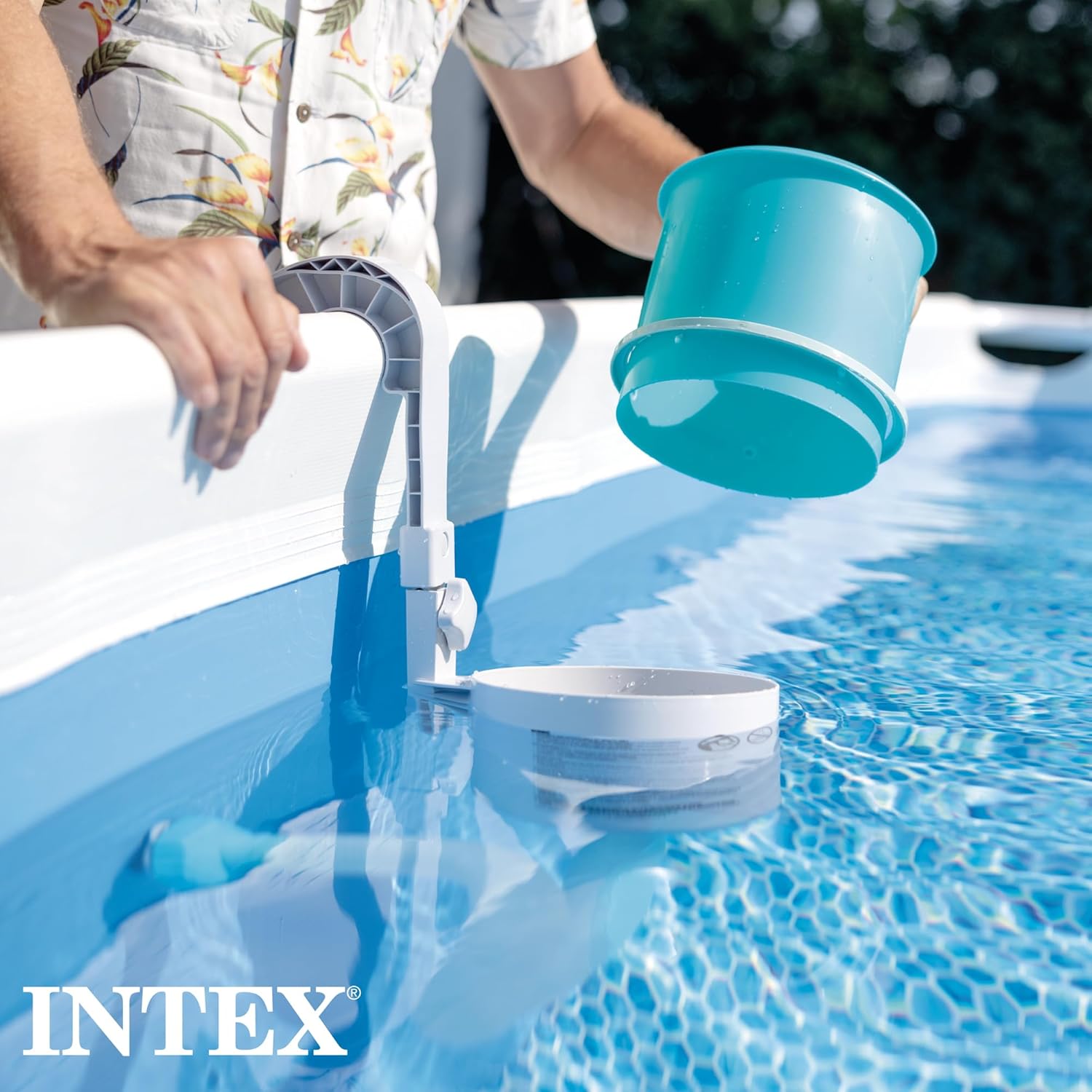 Thumbnail 4 de Intex Deluxe Oberflächenskimmer 28000E – Wandmontage, Grau, 20.96 x 24.13 x 33.02 cm
