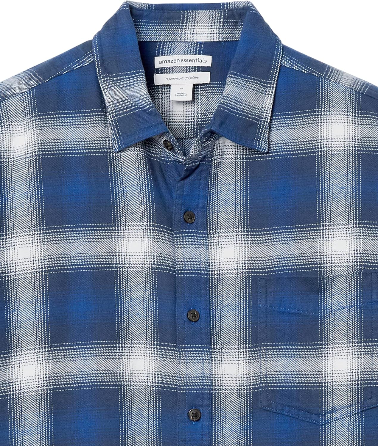 Thumbnail 6 de Amazon Essentials Men's Long-Sleeved Flannel Shirt - Discontinued Colours