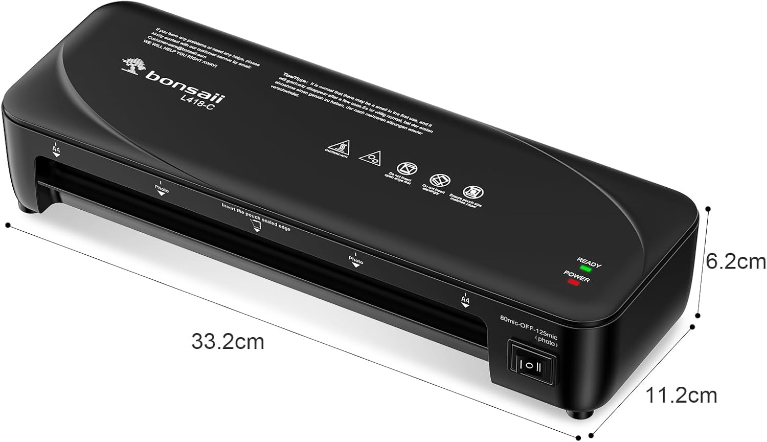 Thumbnail 6 de Bonsaii L418‑C Laminiergerät A4, 80–125 µm 📷