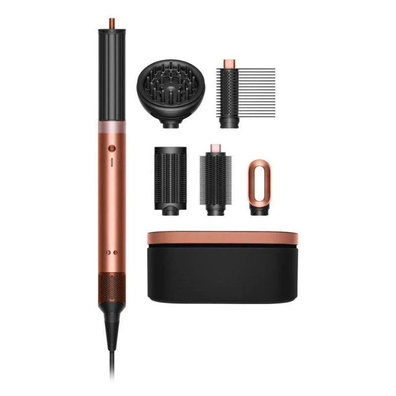 Detalle de Dyson Airwrap Co-anda 2x 1700W: Moldeador Multifunción con Tecnología Coanda en Negro Oro Rosa