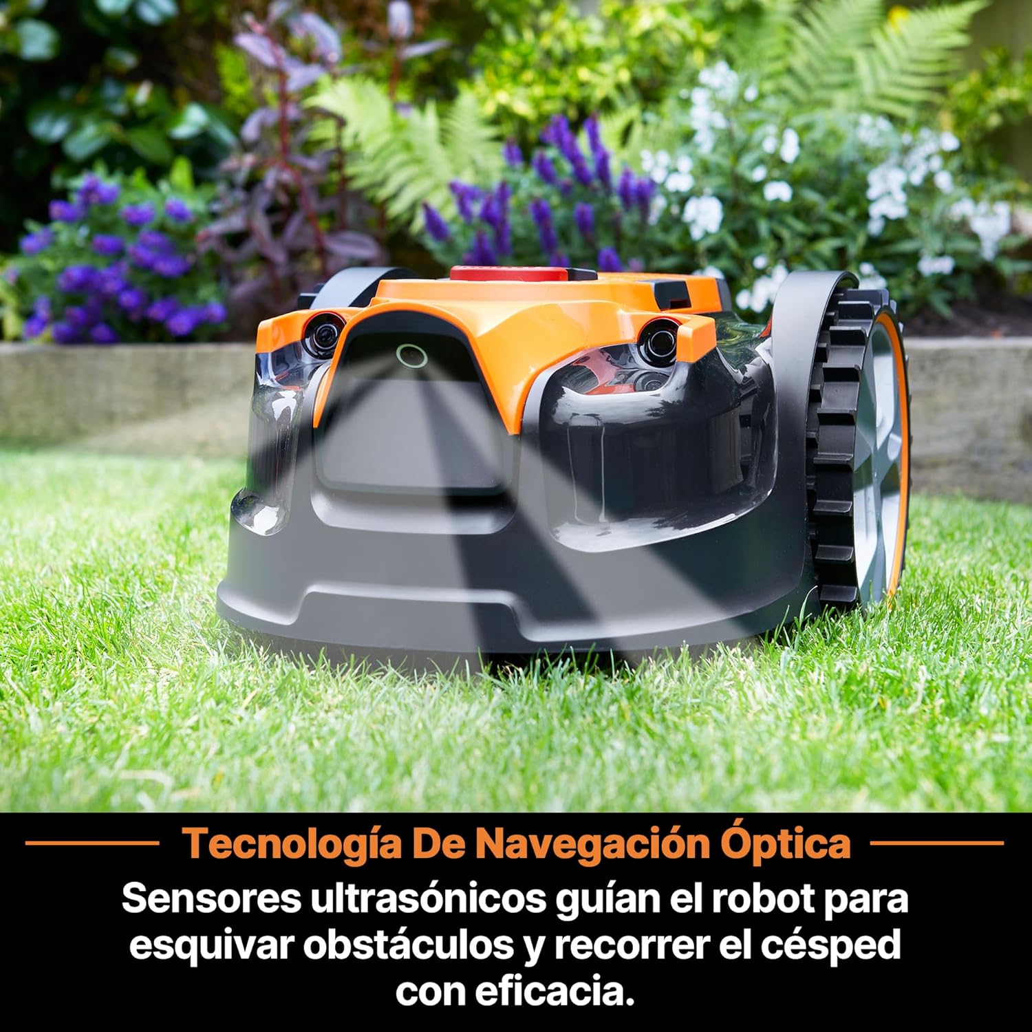 Detalle 2 de Lawnmaster OcuMow16 Cortacésped robótico