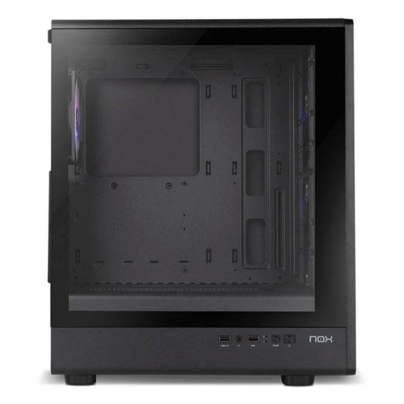 Detalle 2 de NOX Infinity IOTA: Torre semitorre Mesh ARGB Negro, 4x120 mm (ATX)