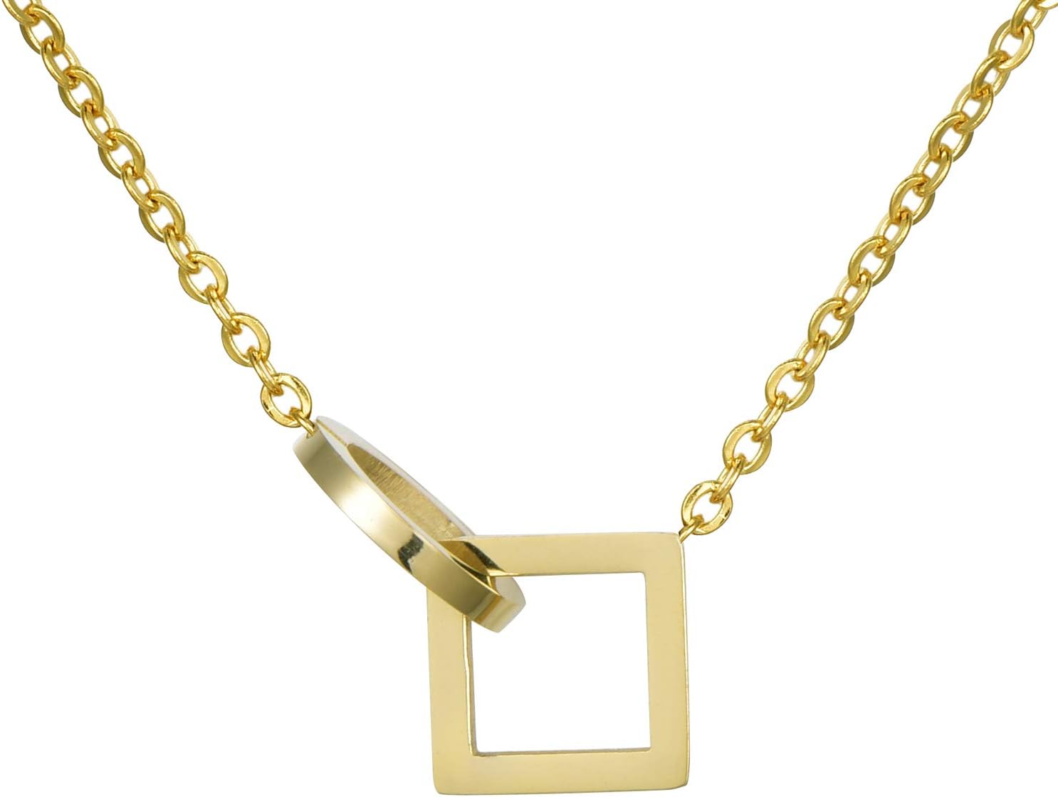 Thumbnail 6 de Morella Collar Mujer Colgante Acero Inoxidable Oro