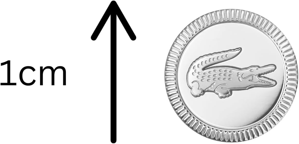 Thumbnail 1 de Lacoste Jewelry Collezione MEMENTO: orecchini a perno in acciaio inox con coccodrillo inciso