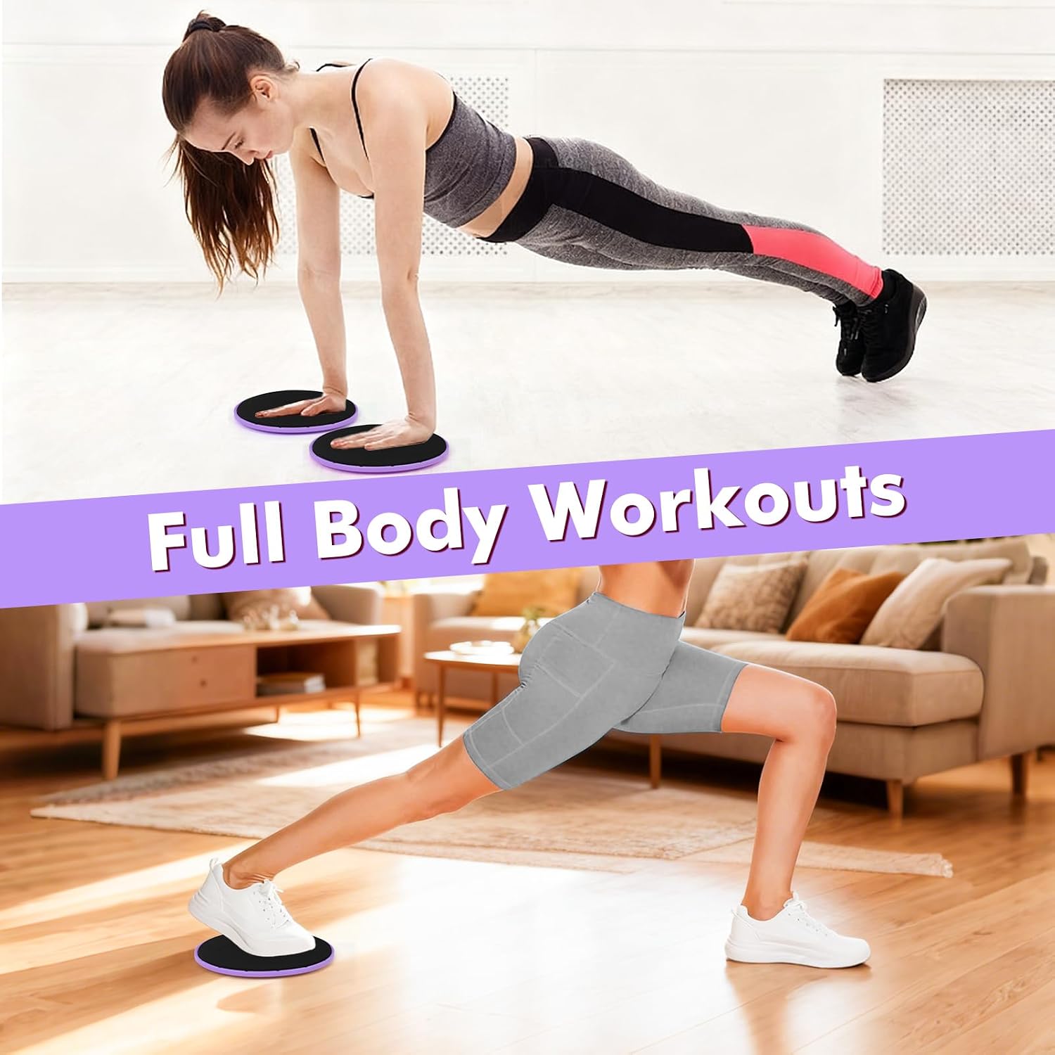 Thumbnail 6 de LZDMY Pilates Equipment Ring Kit 15 PCS – Complete Home Fitness Set for Women