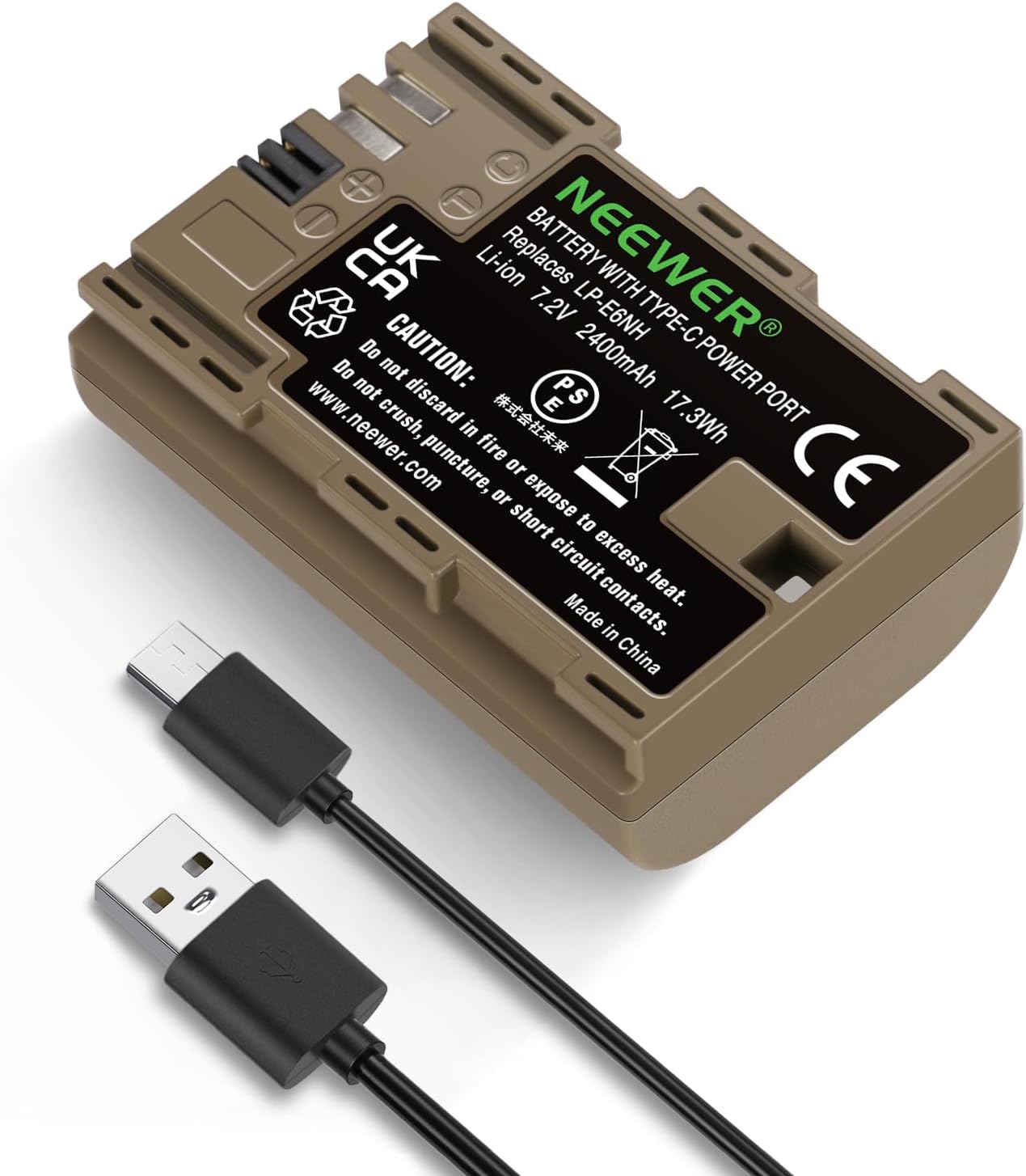 Detalle de NEEWER LP-E6NH Battery for Canon Cameras