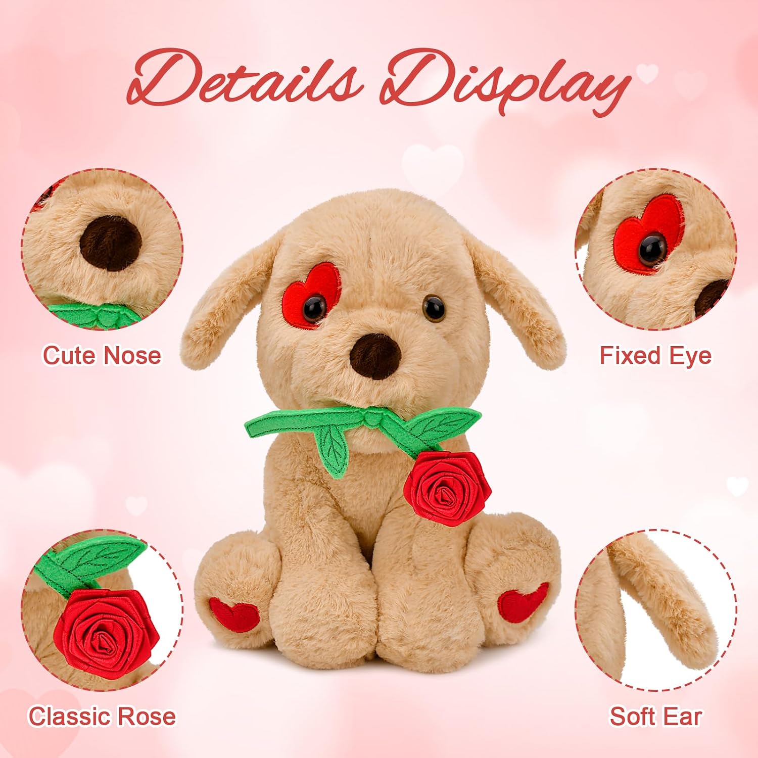 Thumbnail 4 de Funny Cute Plush Dog 10 inch stuffed animal