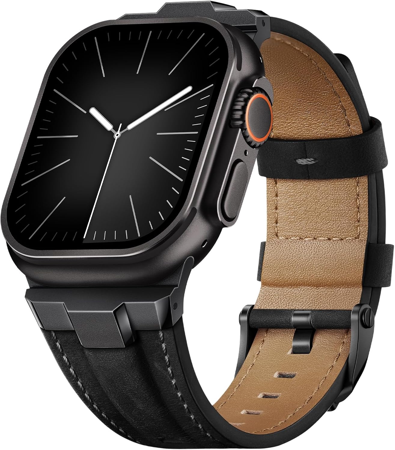 Detalle de Suitisbest Leather Watch Band in Genuine Leather