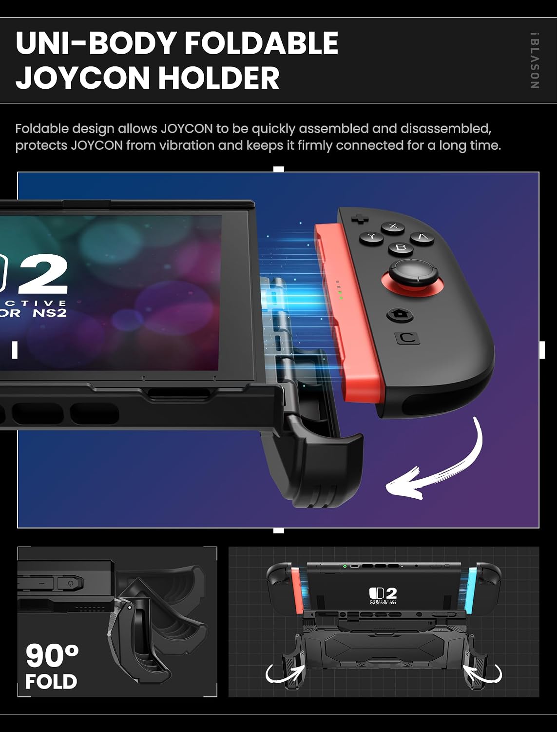 Thumbnail 3 de i-Blason Dockable Case for Nintendo Switch 2
