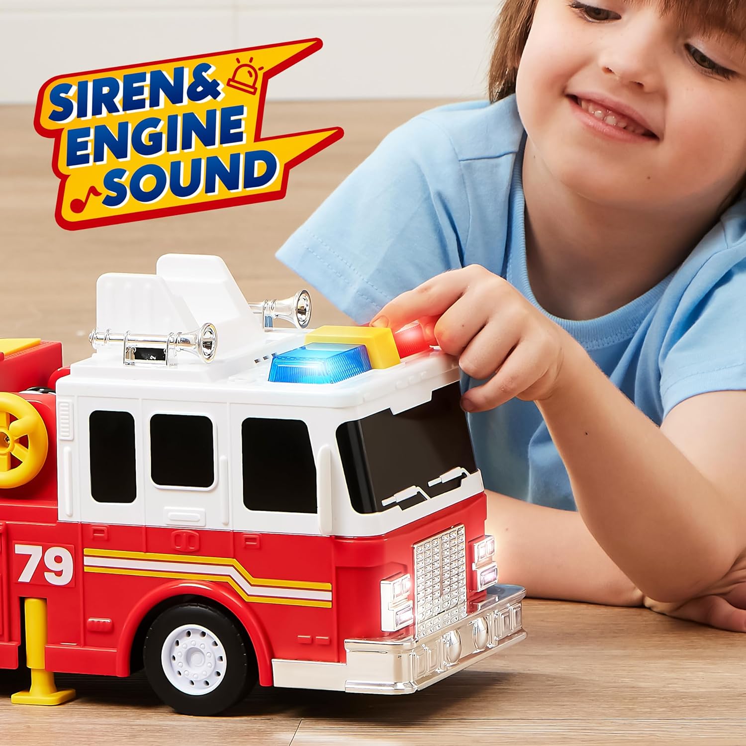 Thumbnail 4 de JOYIN Extra Large Fire Truck 33-inch Ladder ๐