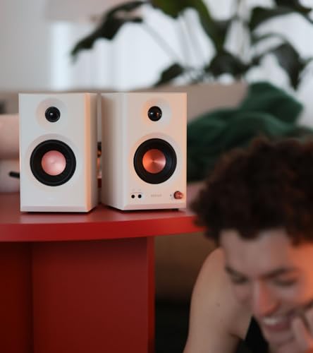Thumbnail 10 de Edifier MR3: enceintes de studio compactes 2.0 Hi-Res, Bluetooth 5.4 et commandes physiques
